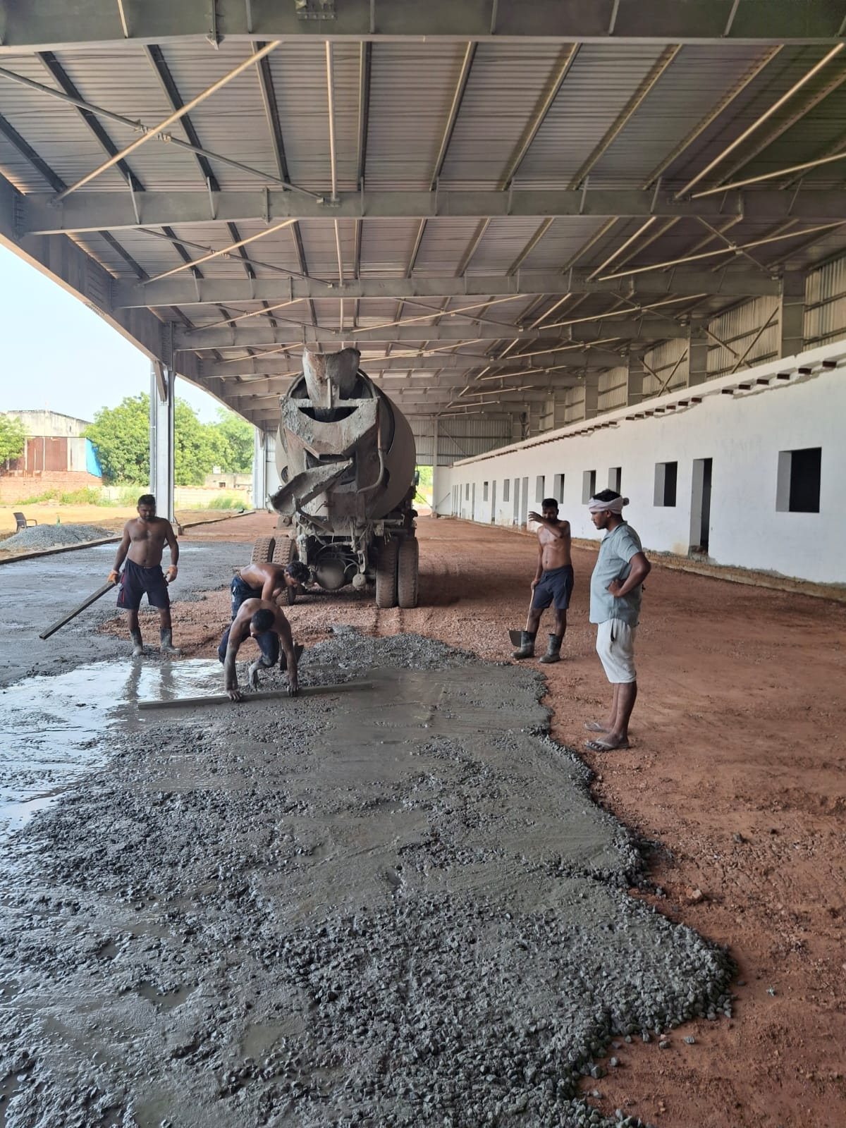 Industrial Flooring Work